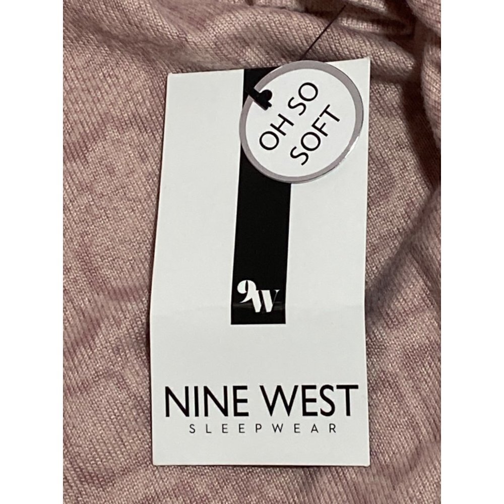 New Nine West Oh So Soft Sleepwear Top Cobra Pink Women’s Size Small Long Sleeve - Picture 5 of 11